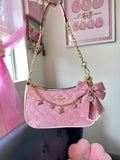 Pink Rhinestones